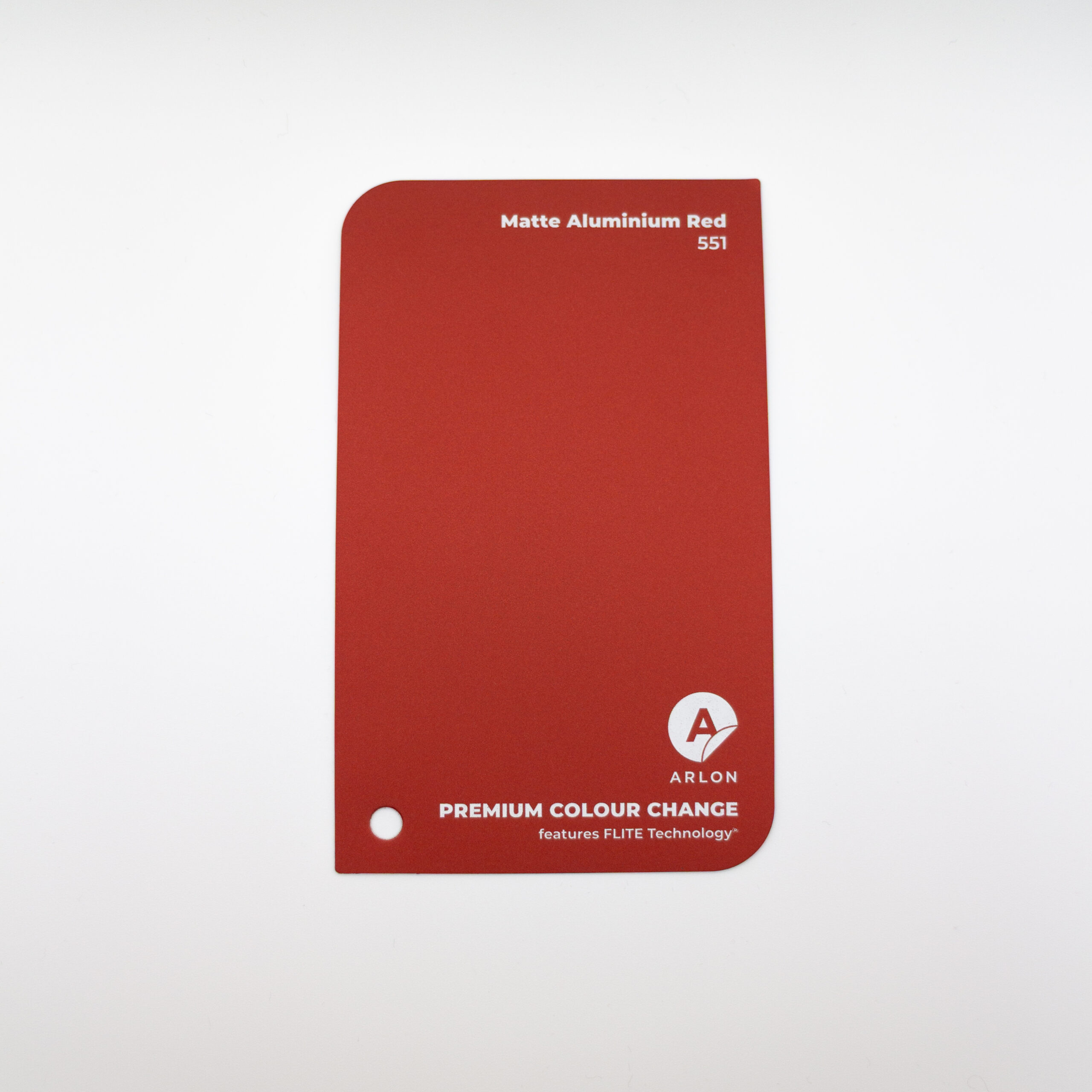 Matte Aluminium Red Matte Aluminium Red