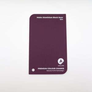 Matte Aluminium Black Rose