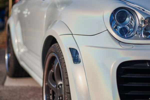 Porsche Cayenne - carwrap perlet